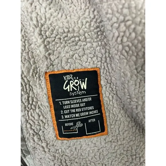 Walls Tough Wear Kids Grow Camp Coat Fleece‎ Lined Youth L Hunting Winter - Picture 8 of 10